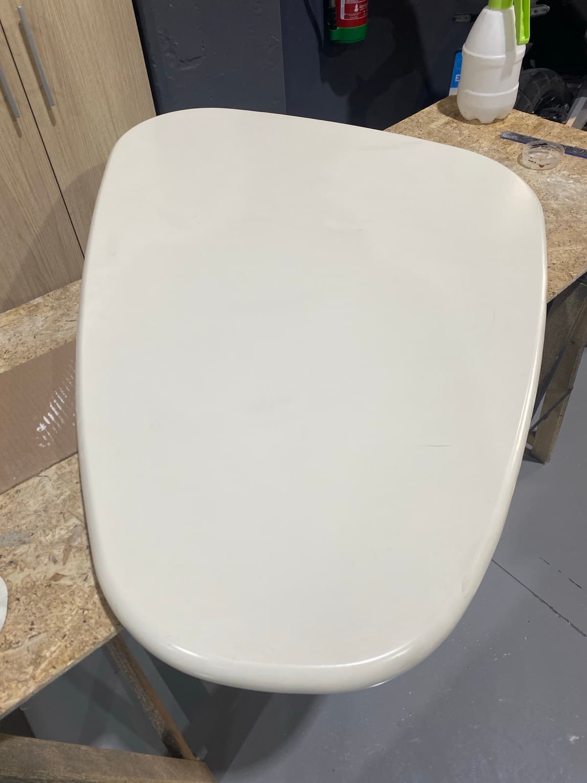 Mesa de barco · Efecto cobre